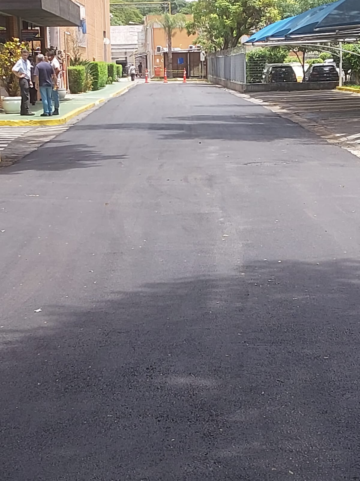 Pátio comercial
